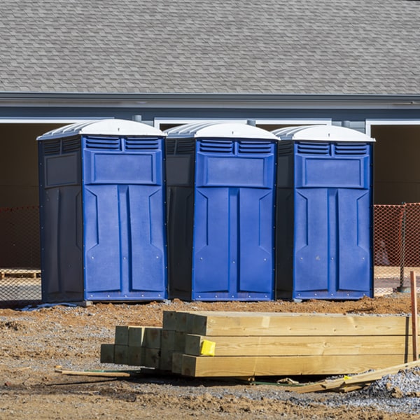 how do you ensure the portable toilets are secure and safe from vandalism during an event in Leblanc